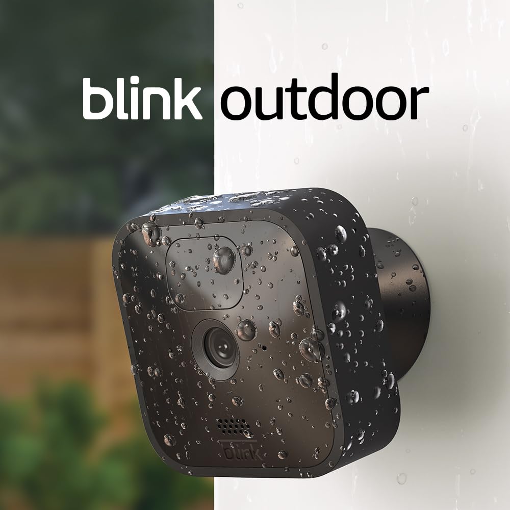 Blink Outdoor Wireless Security Camera | 3-Camera System, 2-Year Battery, Alexa