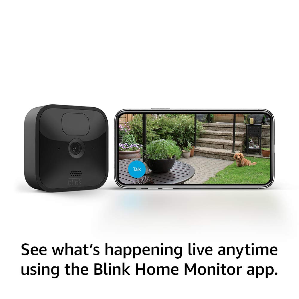 Blink Outdoor Wireless Security Camera | 3-Camera System, 2-Year Battery, Alexa