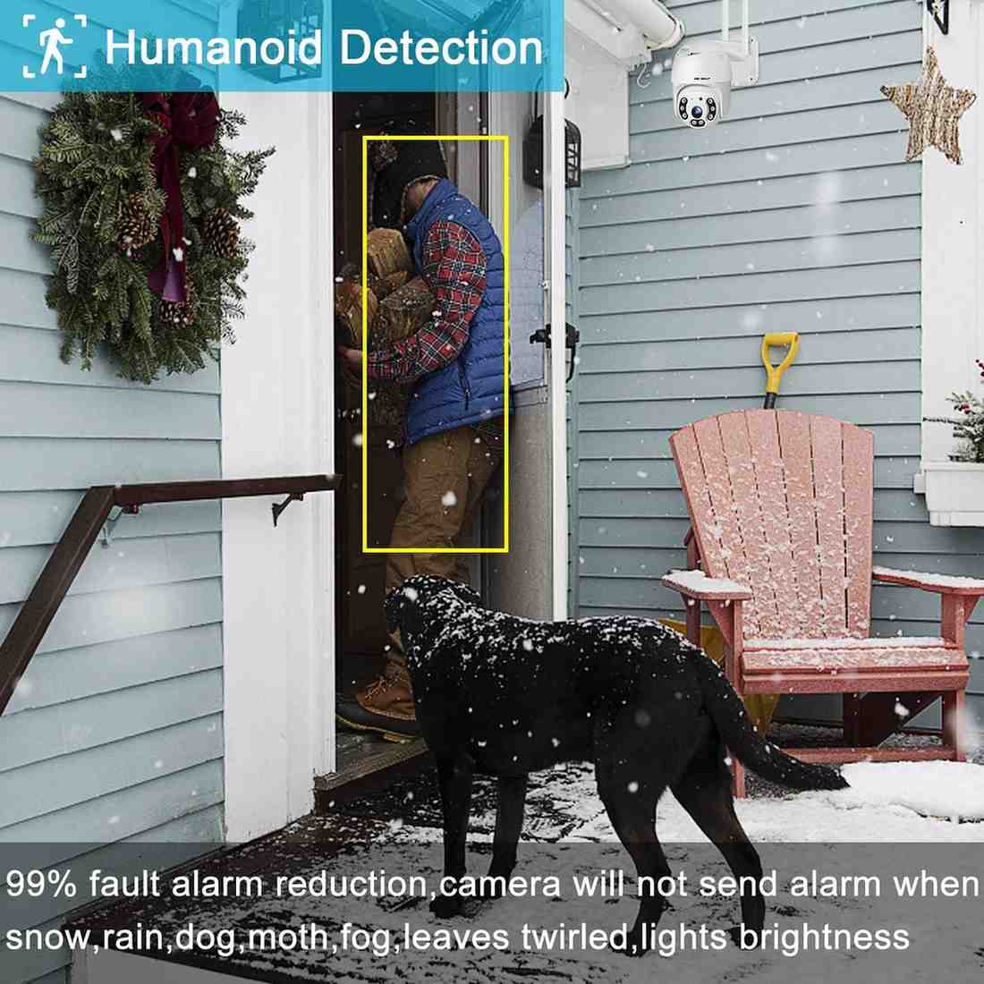 GENBOLT 2.5K Outdoor Wi-Fi Security Camera